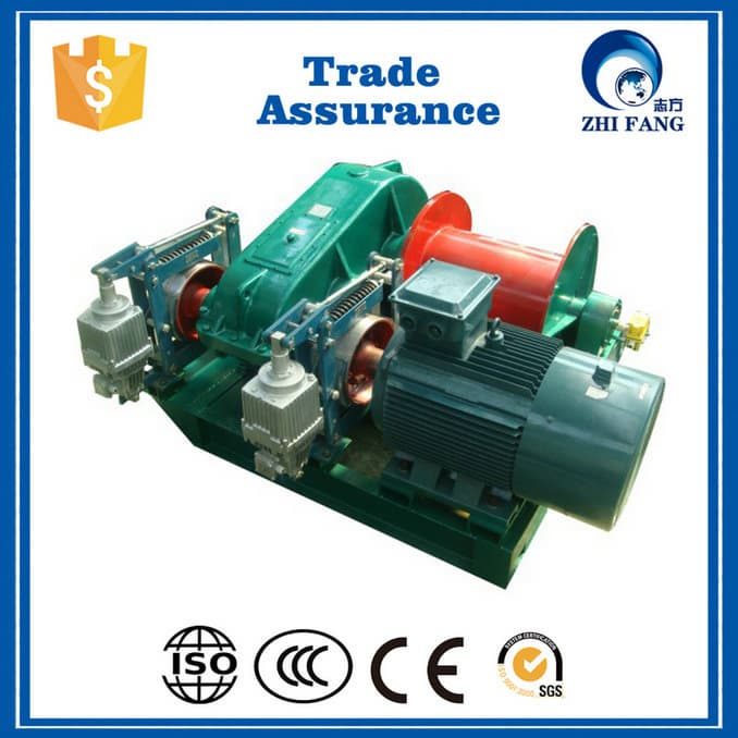 CE Certisfied Lifting Winch for Loading and Assembling